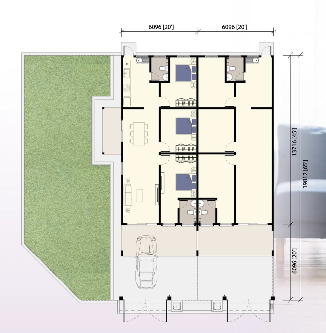 Floor Plan Indera Sempurna